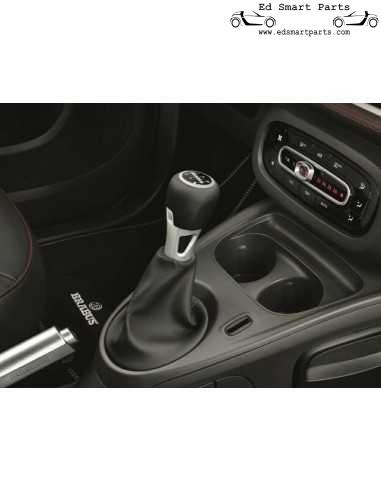 Smart Brabus 453 Schaltgetriebe Gangwahlschalter Schaltknauf Schalthebel für 66 kW Variante