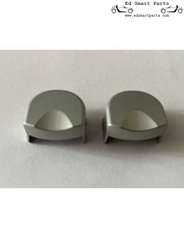 Jeu de 2 cache-vis de charnière d'origine pour le hayon vitré du coupé Smart Roadster.