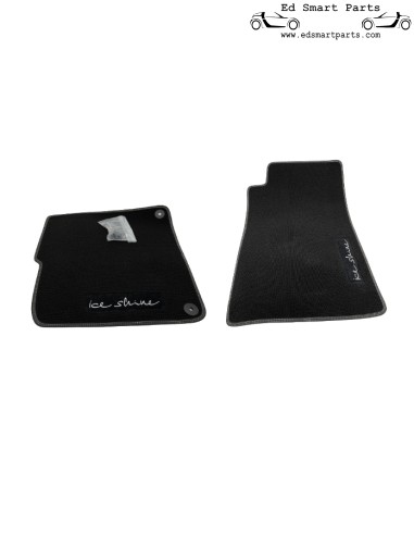 Tapetes BRABUS ICE SHINE VELOURS, conjunto de 2 - Smart fortwo 451