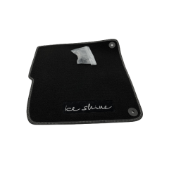 BRABUS ICE SHINE VELOURS vloermatten, set van 2 - Smart fortwo 451 2