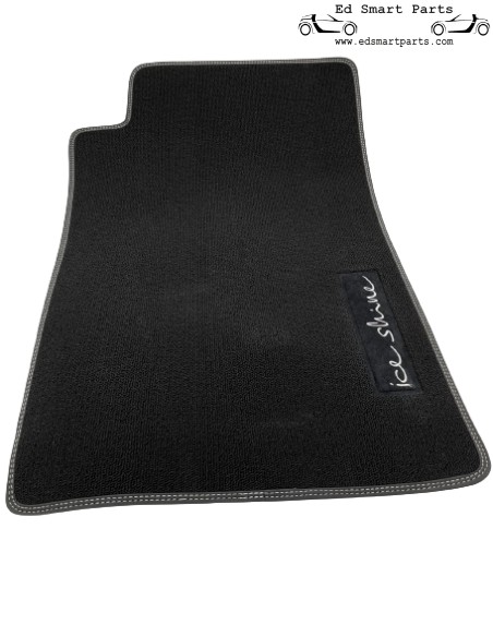 Alfombrillas BRABUS ICE SHINE VELOURS, juego de 2 - Smart fortwo 451