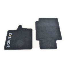 Tapetes OEM VELOUR BLACK, conjunto de 2 - Smart fortwo 450