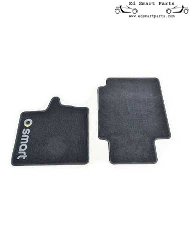 OEM VELOUR BLACK floor mats, set of 2- Smart fortwo 450