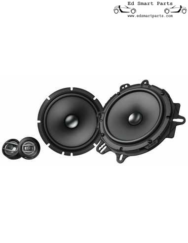 Upgradekit voor 2-weg component-auto-audiosysteem met 350 W