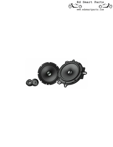 2-Wege-Komponenten-Auto-Audio-Lautsprechersystem, 350 W, Upgrade-Kit
