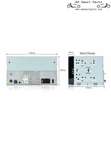Pioneer SPH-DA360DAB 2DIN 6,8 pollici RICEVITORE multimediale