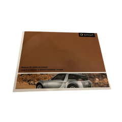 new Smart Roadster Operations Manual Operating Instructions in Spanish