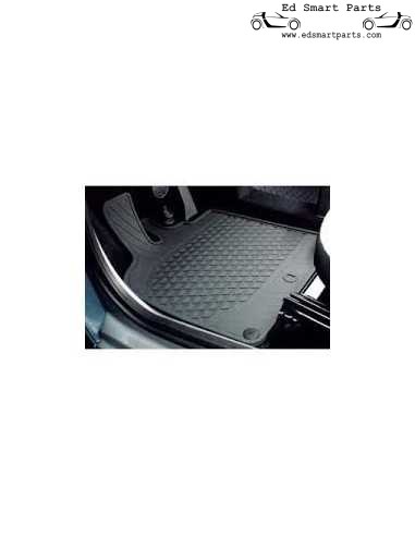 tapetes originais OEM para todas as condições climáticas - Smart fortwo 450 RHD (Reino Unido/JAPÃO)