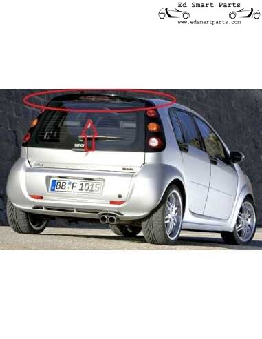 Smart ForFour 454 Brabus Dachheckspoiler A4547900088