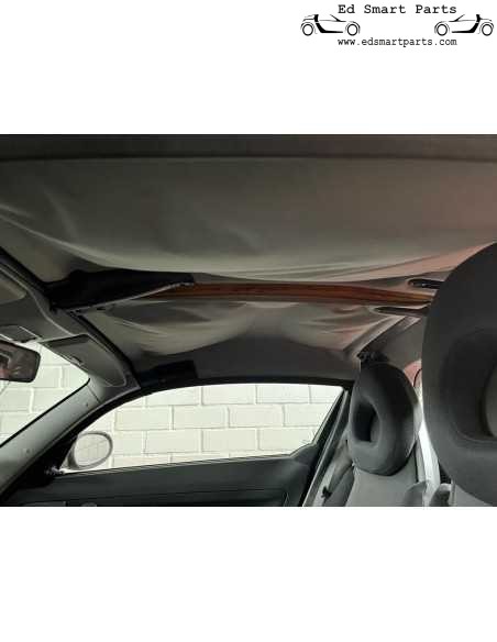 Smart Roadster Hardtop usado texturizado preto fosco estado razoável