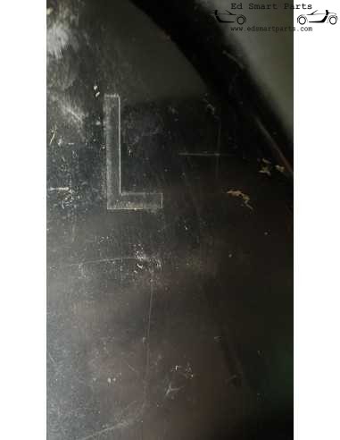 Cornice faro anteriore Smart Roadster sinistra in nero
