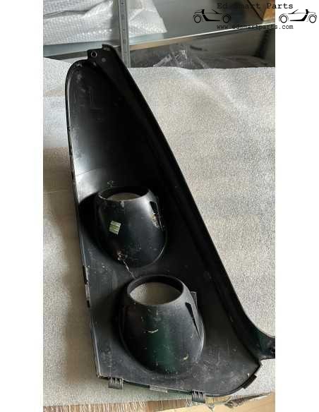 Cobertura do farol esquerdo Smart Roadster em preto