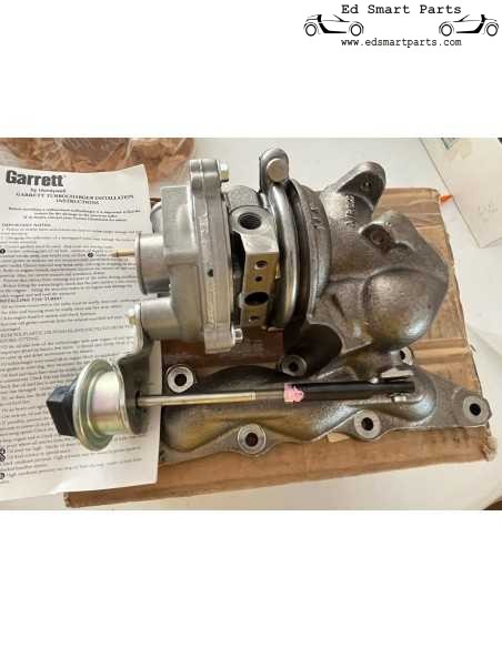 Turbo et collecteur Garrett OEM Smart ForTwo 599cc A1600960499