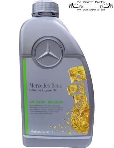 Aceite de motor Mercedes 5W-30 MB 229.52 - Diésel totalmente sintético A000989950213AMEW 1x1L