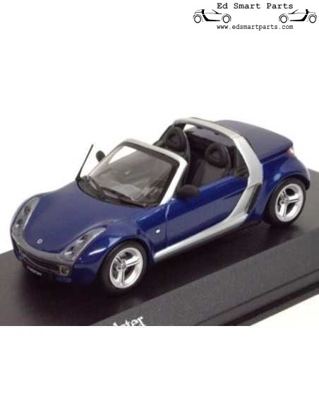 Smart Roadster Ster Blauw - 1:43 - Minichamps