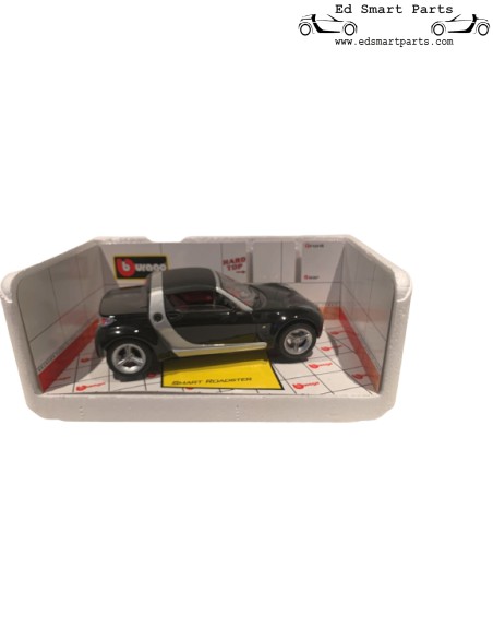 Smart Roadster Jack Nero Cabrio 1/18 Bburago