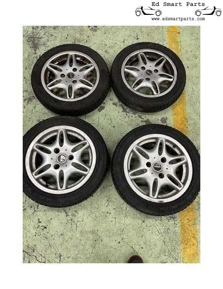 Smart ForTwo 450 Starline (Passion) Conjunto de rodas 15 polegadas