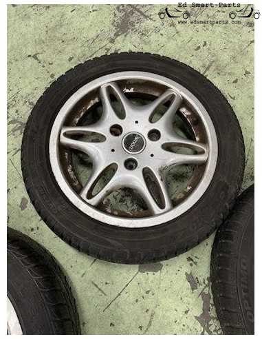Smart ForTwo 450 Starline (Passion) Conjunto de rodas 15 polegadas