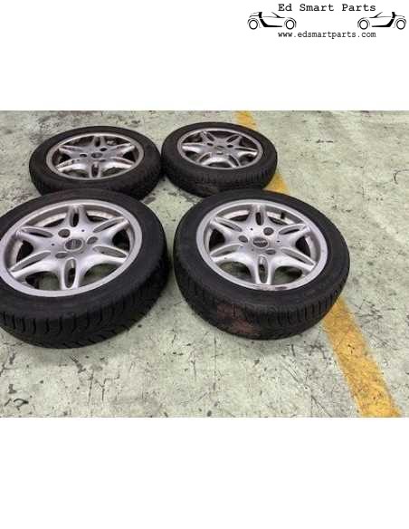 Smart ForTwo 450 Starline (Passion) Conjunto de rodas 15 polegadas