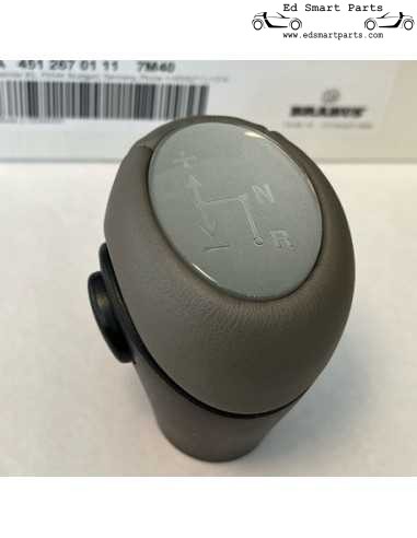 Pommeau de levier de vitesse Brabus Softouch en cuir neuf 450 451 452