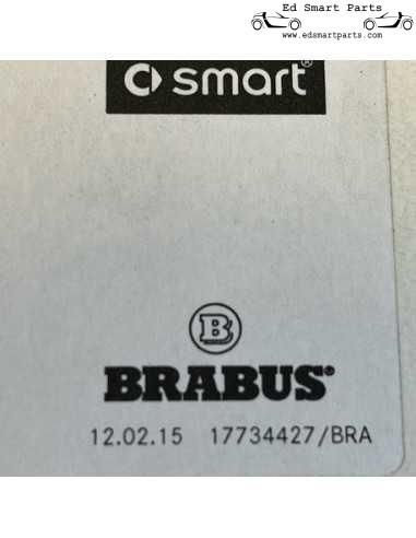 Novo couro 450 451 452 Brabus Softouch Gear Knob