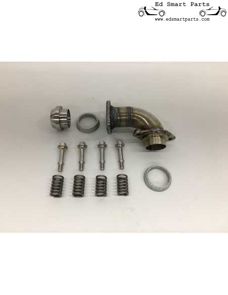 Tubo de descida S-Mann “XL” para smart ForTwo 451