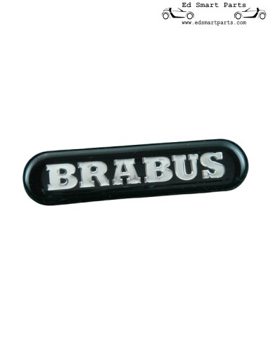smart Brabus Front Badge decal black pre-facelift