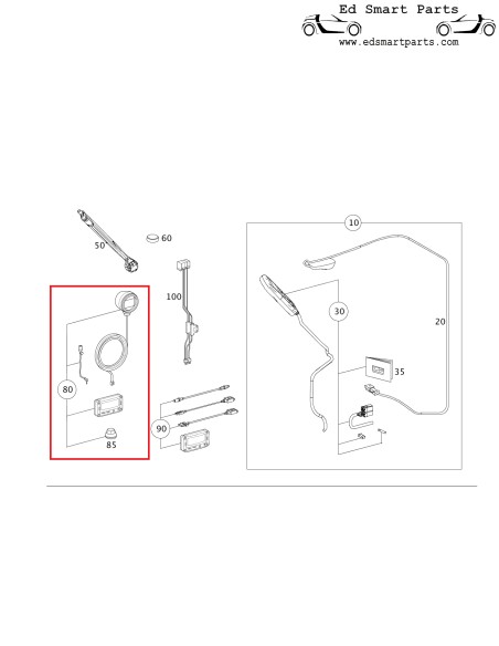 sistema vivavoce Bluetooth® intelligente OEM italiano A4519062900