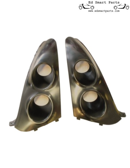 Par de cubiertas para los faros delanteros Brabus Xclusive de Smart Roadster
