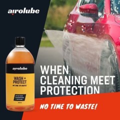 Airolube Wash & Protect Autoshampoo + Wachsschutz - 500ml Fliptop-Verschluss 2