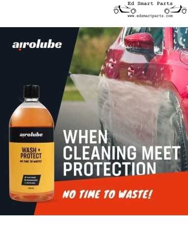 Airolube Wash & Protect Shampoo per auto + protezione in cera - Tappo fliptop da 500 ml