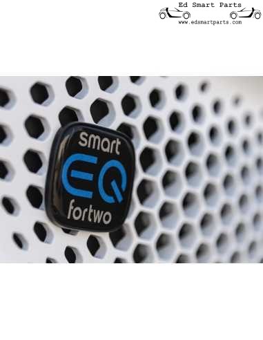 smart EQ Logo / emblem / badge for the front grille of the smart fortwo forfour 453