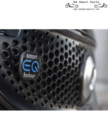 Logo / emblema / badge smart EQ per la griglia anteriore della smart fortwo forfour 453