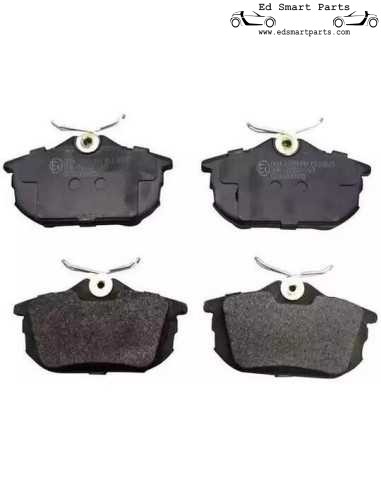 Rear Brake Pads for all smart forfour 454 models
