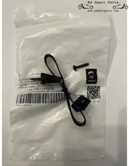 Gurtband Hinten smart ForTwo Cabrio 450