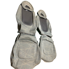 Gebruikte Smart Roadster 452 rugleuning kussen May Grey complete set als nieuw