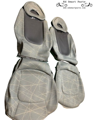 Used Smart Roadster 452 seat backrest cushion May Grey full set as new