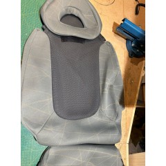 Cuscino schienale sedile Smart Roadster 452 usato May Grey set completo come nuovo 2
