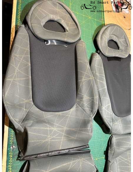 Used Smart Roadster 452 seat backrest cushion May Grey full set as new