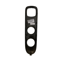 Schwarze Zierblende Mitteltunnelkonsole Zündschlossblende smart fortwo 451 Brabus 2