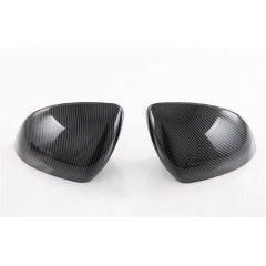 Smart Fortwo Forfour 453 CARBON Effect or Glossy Black Mirror Covers 2