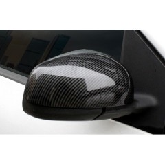 Smart Fortwo Forfour 453 CARBON Effect or Glossy Black Mirror Covers