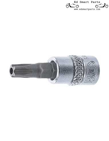 Torx Security 5-sterren bitdop 6,3 mm 1/4" TS 30 voor het verwijderen van SE-aandrijvingen