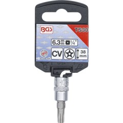 Bussola Torx Security 5 stelle 6,3 mm 1/4" TS 30 per rimozione SE Drive 2