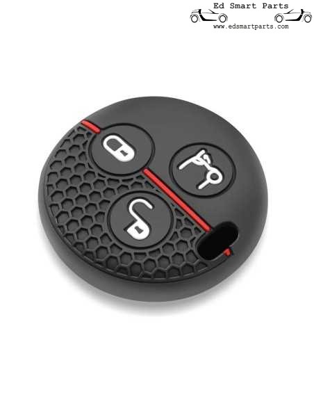 Smart Roadster 452 oder ForTwo 450 Schlüsselanhänger drei Tasten Silikon Neues Design