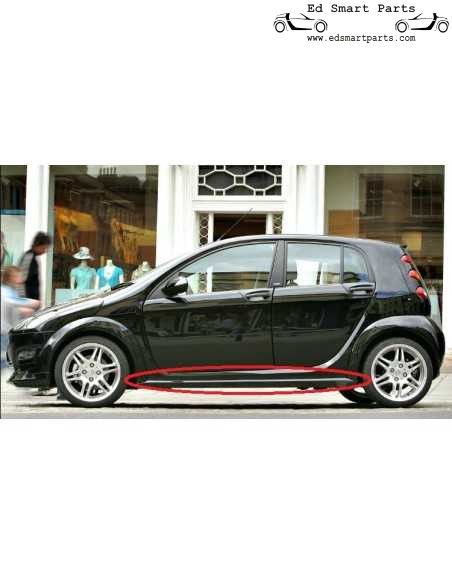 nuovo set minigonne laterali Brabus Smart ForFour 454 A4547900049