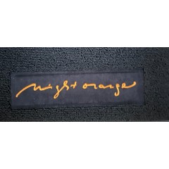BRABUS NIGHTORANGE VELOURS floor mats, set of 2- A4516802948 1C02