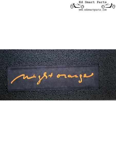 Alfombrillas BRABUS NIGHTORANGE VELOURS, juego de 2- A4516802948 1C02
