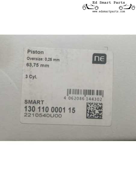 Juego de pistones NE para motor de gasolina de 3 cilindros Smart 450 599cc