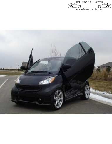 Conjunto de saias laterais Smart ForTwo 451 S-Mann